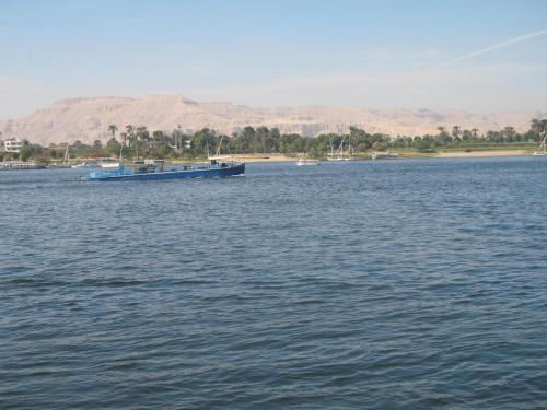 The beautiful River Nile at Luxor, Egypt